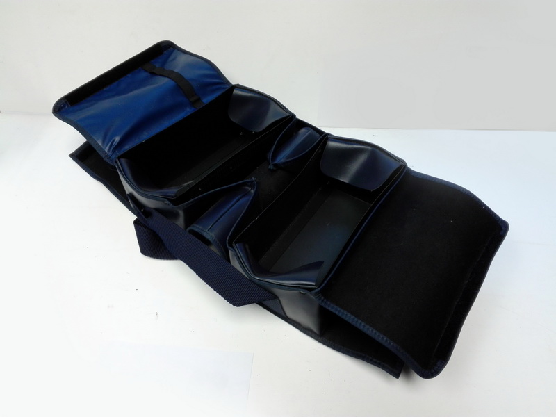 botiquin bolsa primeros auxilios loneta plastica 24x27x18 (12eu.) 1u